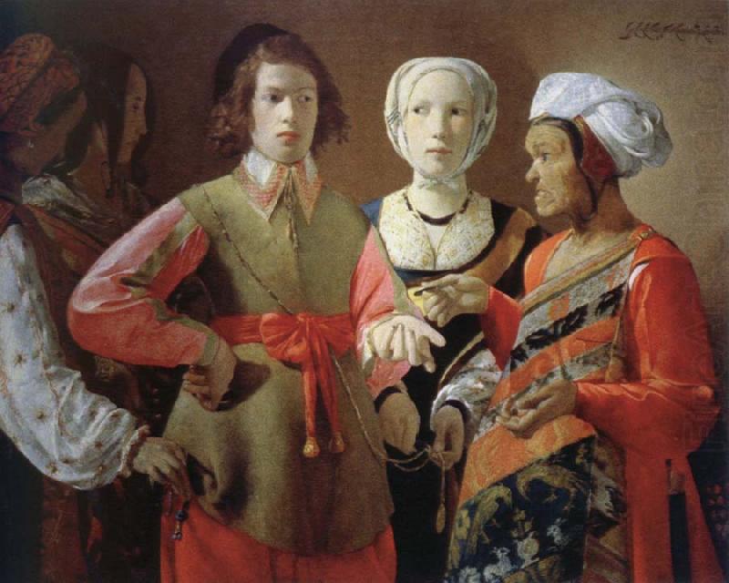 Georges de La Tour the fortune teller china oil painting image